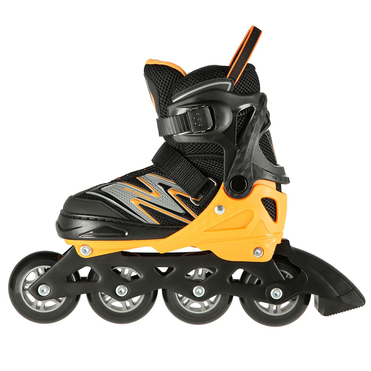 Role Reglabile Nils Extreme NA11010 Negru/Portocaliu [4]