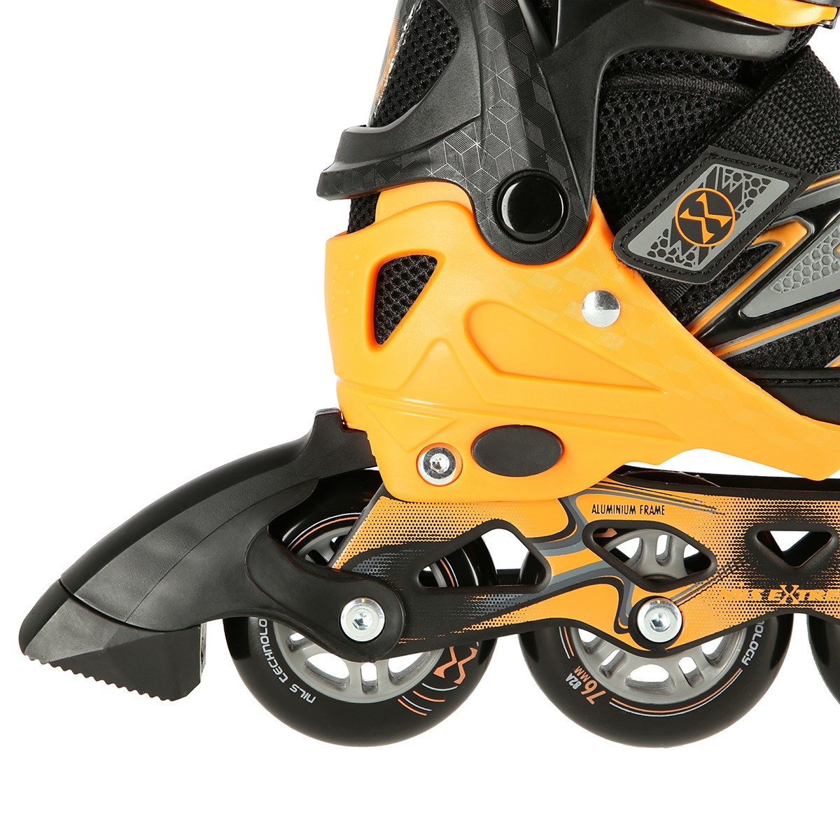 Role Reglabile Nils Extreme NA11010 Negru/Portocaliu [6]