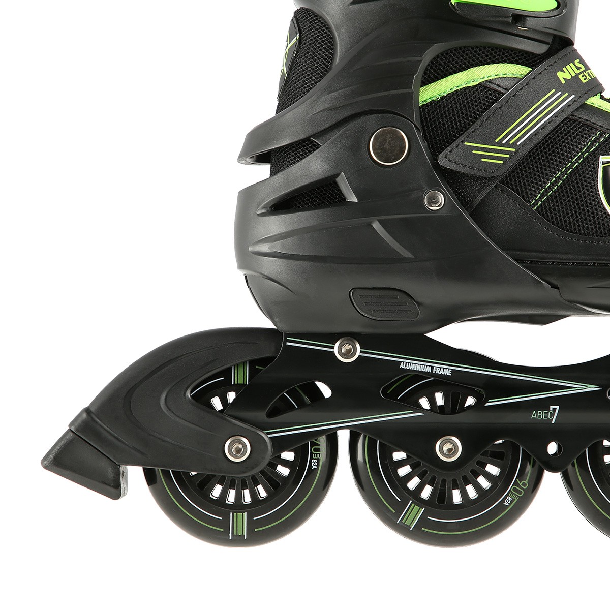 Role Reglabile Nils Extreme NA19088 Negru/Verde [6]