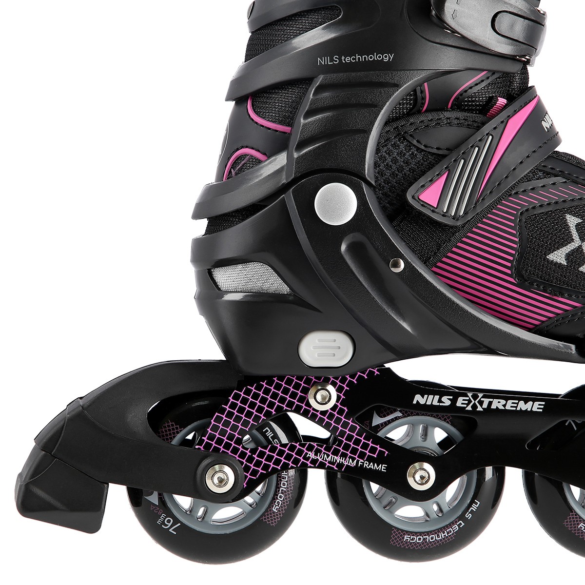 Role Reglabile Nils Extreme NA9080 Negru/Mov [6]