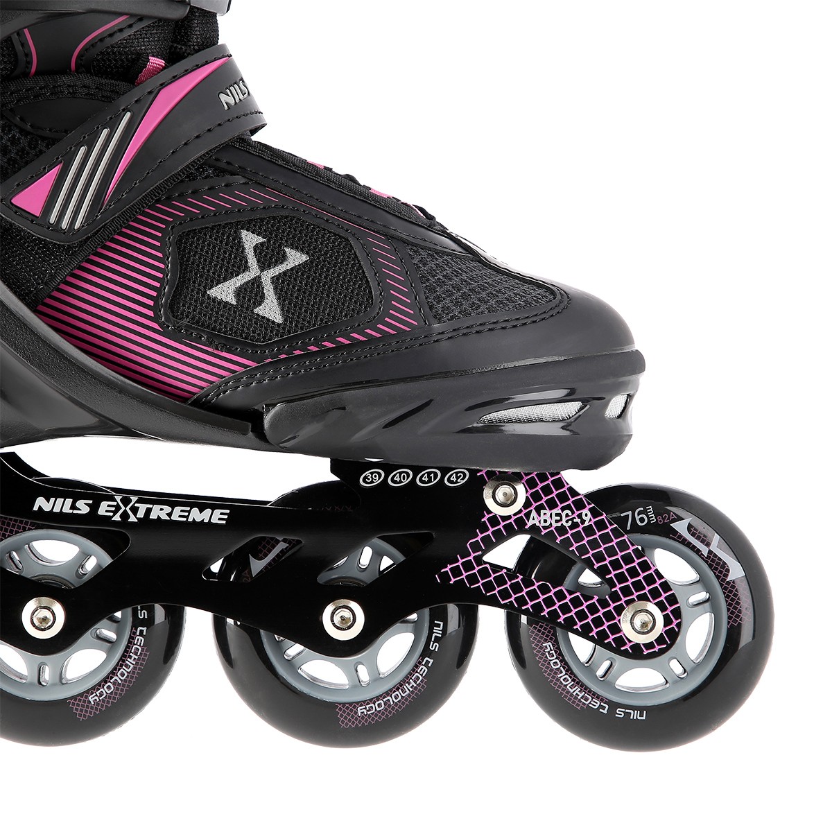 Role Reglabile Nils Extreme NA9080 Negru/Mov [5]