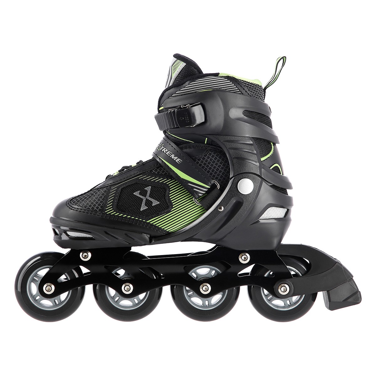 Role Reglabile Nils Extreme NA9080 Negru/Verde [3]