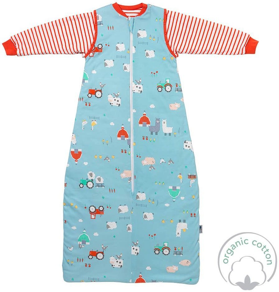 Sac de dormit 150 cm - Sac de dormit cu maneca lunga detasabila Farmyard 150 cm 2.5 Tog - Slumbersac