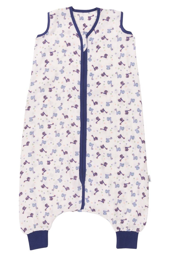 Sac de dormit cu picioruse Bamboo Dinosaur 5-6 ani 0.2 Tog - Slumbersac [1]