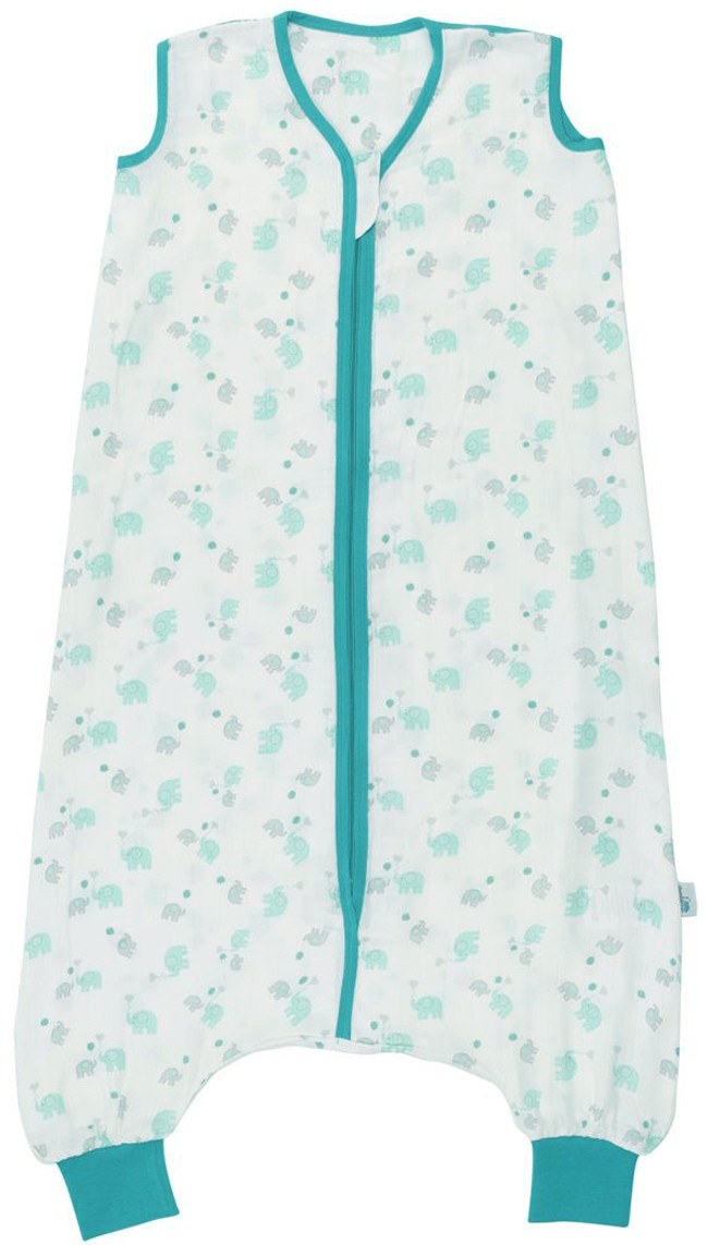 Sac de dormit 120 cm - Sac de dormit cu picioruse Bamboo Elephant 5-6 ani 0.2 Tog - Slumbersac