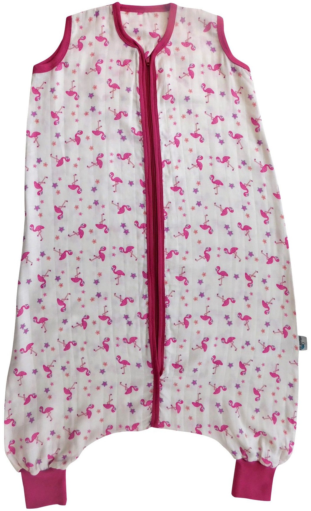 Sac de dormit cu picioruse Bamboo Flamingo 2-3 ani 0.2 Tog - Slumbersac [1]
