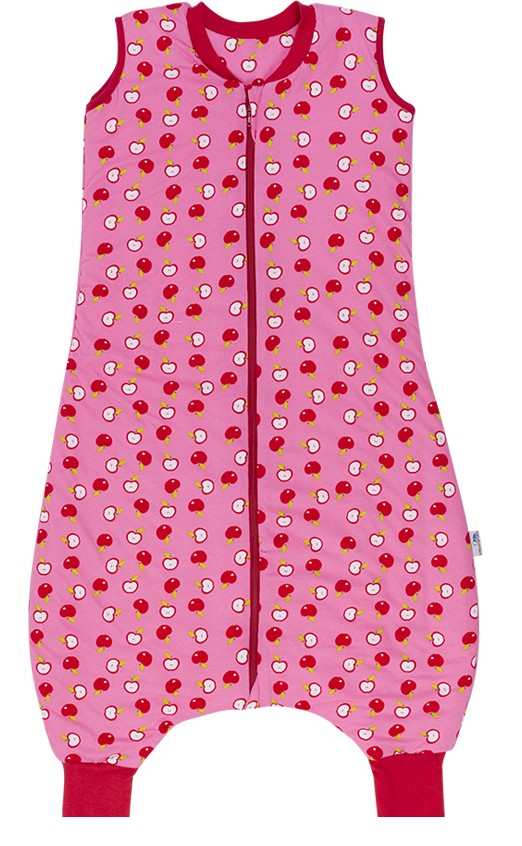 Sac de dormit 120 cm - Sac de dormit cu picioruse Red Apple 5-6 ani 0.5 Tog - Slumbersac