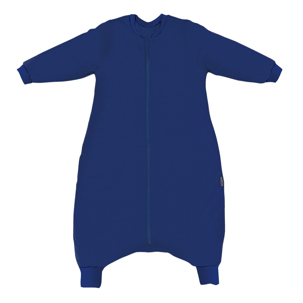 Sac de dormit 90 cm - Sac de dormit cu picioruse si maneca lunga Navy Blue 18-24 luni 3.5 Tog - Slumbersac