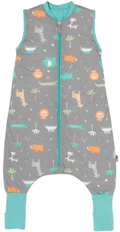 Sac de dormit cu picioruse si talpa antiderapanta Safari 120 cm + manseta 1.0 Tog - Slumbersac [1]