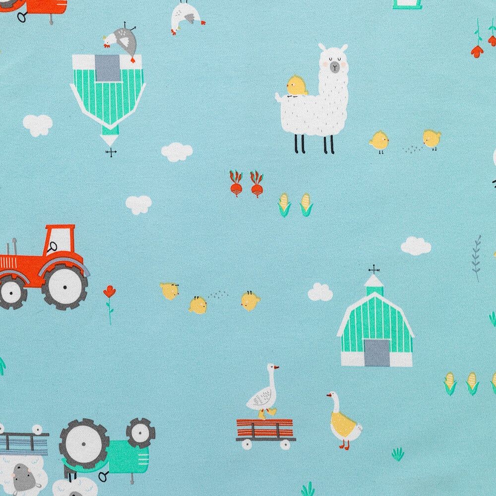 Sac de dormit cu picioruse si talpa antiderapanta Farmyard 110 cm + manseta 1.0 Tog - Slumbersac [2]