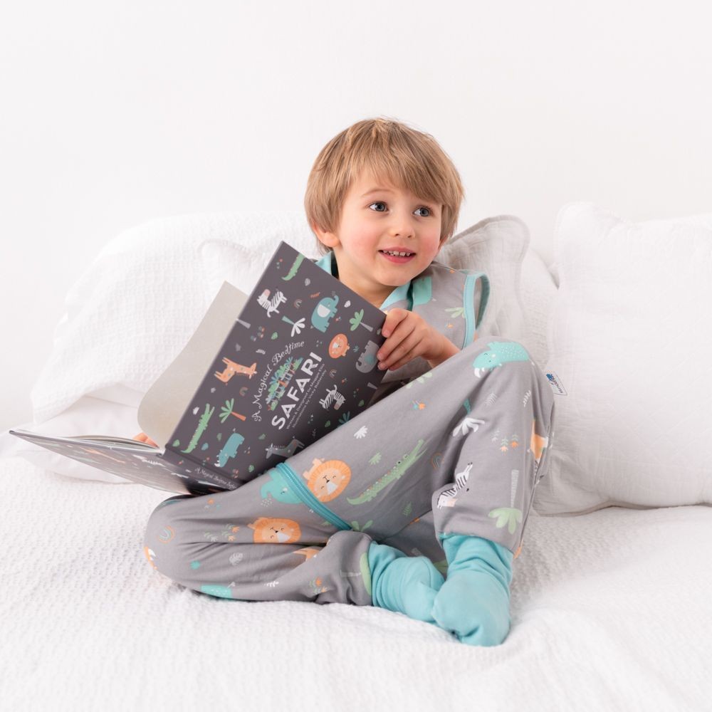 Sac de dormit cu picioruse si talpa antiderapanta Safari 120 cm + manseta 1.0 Tog - Slumbersac [2]