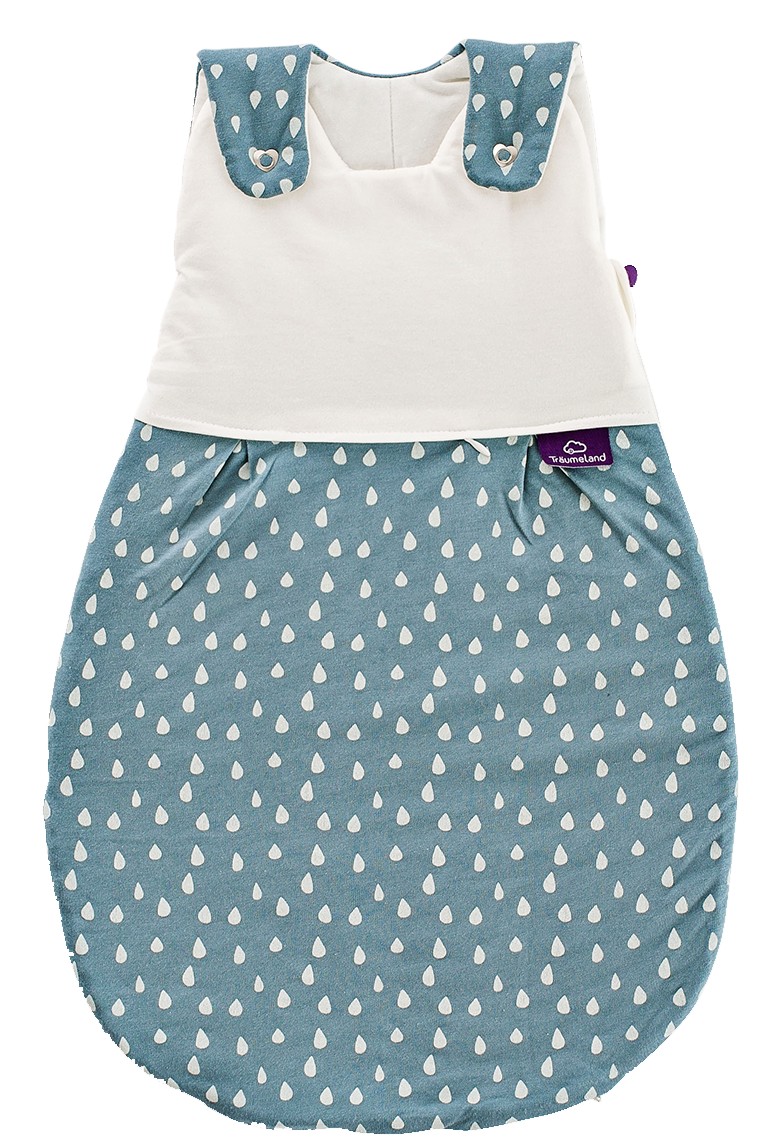 Sac de dormit 80 cm - Sac de dormit Drops Ocean Blue - 80/86 cm - Slumbersac