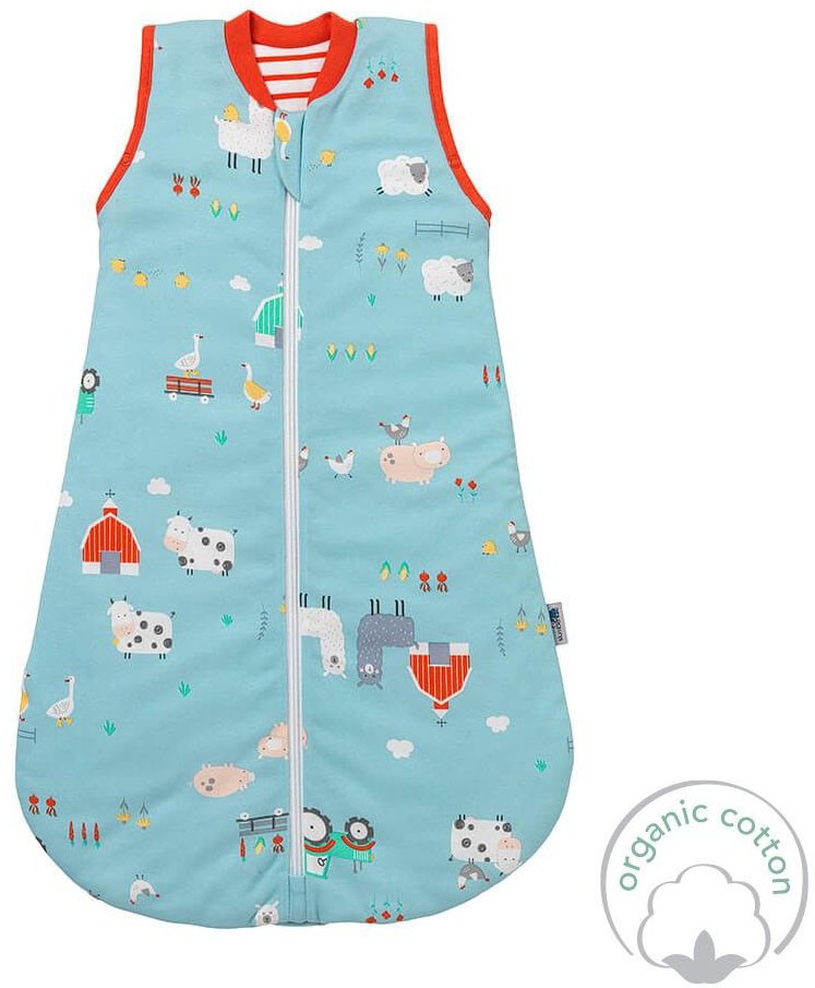 Sac de dormit 90 cm - Sac de dormit Farmyard 90 cm 1.0 Tog - Slumbersac