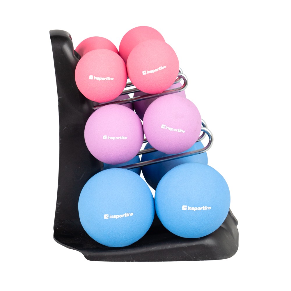 Set de gantere din neopren cu suport inSPORTline Prene [3]