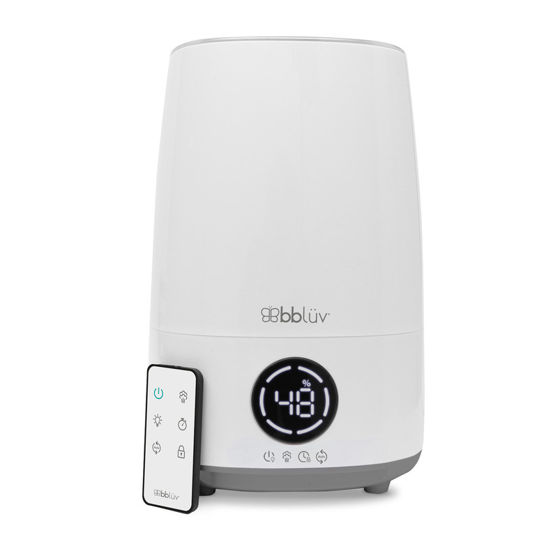 Umidificatoare electrice aer - Umidificator cu ultrasunete si purificator de aer 4 In 1 Umid Bbluv Alb