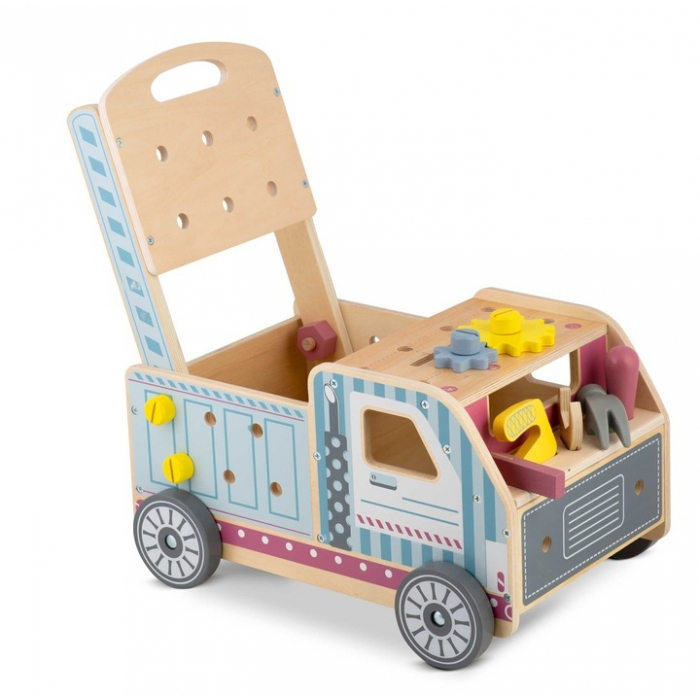 Antemergator din lemn tip atelier si diverse activitati, 40 x 28 x 43 cm, Ricokids RK-874 [2]