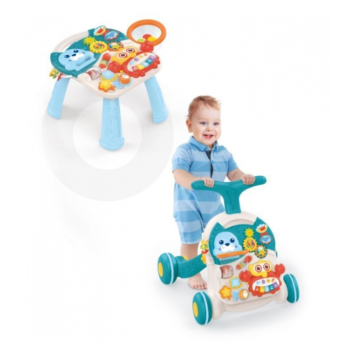 Antemergator educational 2 in 1 Huanger HE0828 - Alb cu albastru [6]