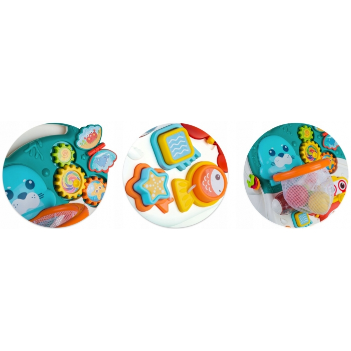 Antemergator educational 2 in 1 Ricokids RK-810 Alb cu albastru [7]