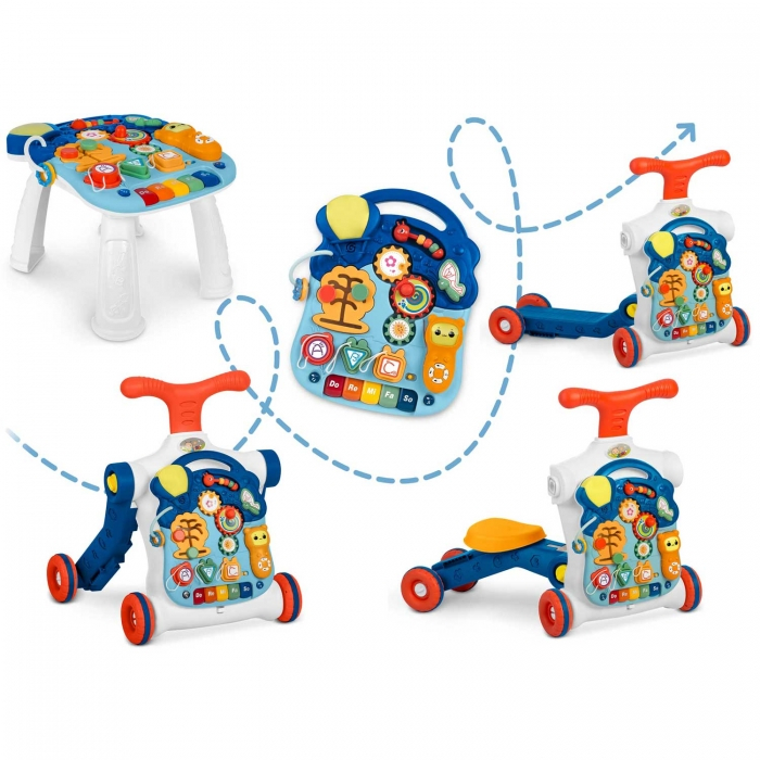 Antemergator educational 4 in 1 Ricokids 781900 - Albastru [2]
