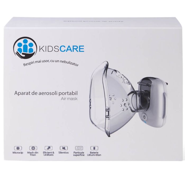 Aparat de aerosoli portabil si silentios KidsCare Air Mask [5]