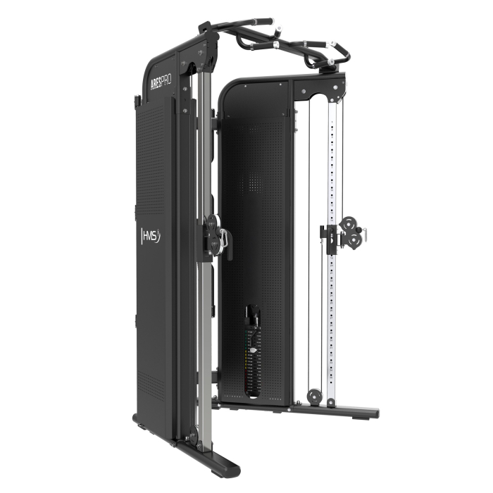 Aparat multifunctional HMS ARES PRO cu bara tractiuni si stiva greutati [3]