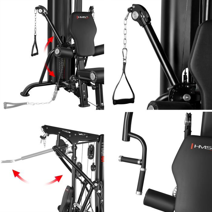 Aparat multifunctional HMS TYTAN 101 cu presa picioare [9]