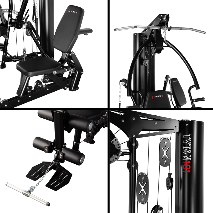 Aparat multifunctional HMS TYTAN 101 cu presa picioare [15]