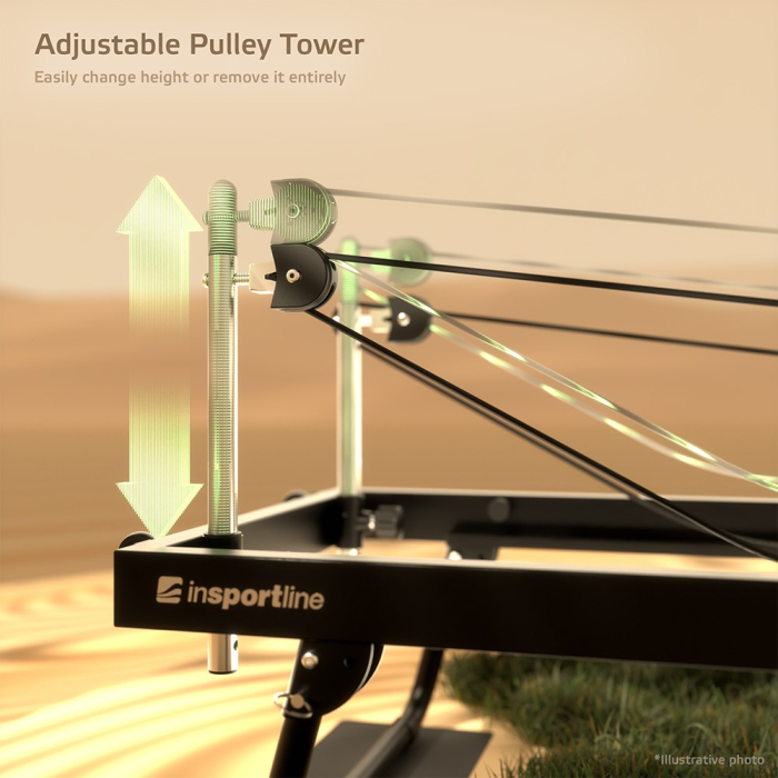 Aparat Pilates Reformer inSPORTline Auraler [8]