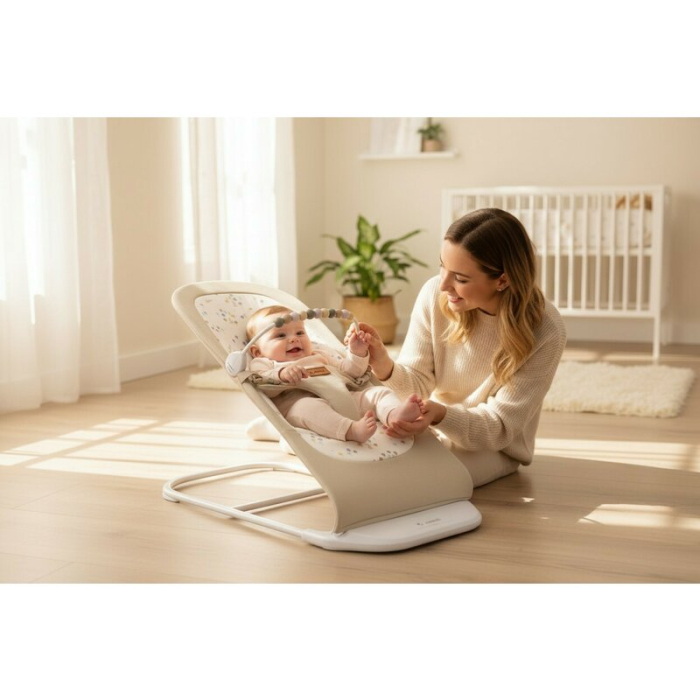 Balansoar, Jane, Ballu, Pliabil, cu bara de jucarii si spatar reglabil in 3 pozitii Iris [3]