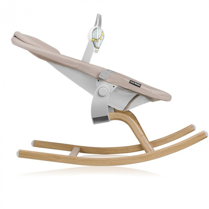 Balansoar Lionelo Dalia 4 in 1 cu bara de jucarii Bej [8]