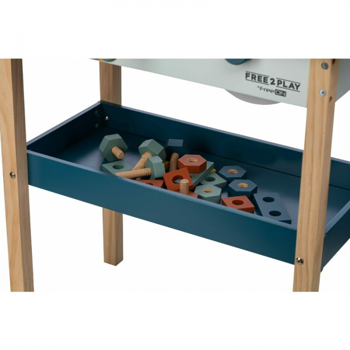 Banc de lucru Free2Play My first wooden Work Bench 55 x 28,5 x 85 cm [3]