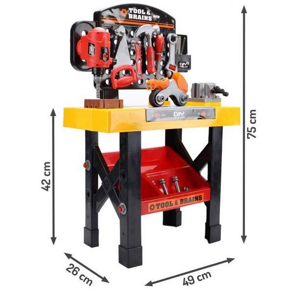 Banc de lucru Tool&Brains ECOTOYS HC121811 DIY [6]