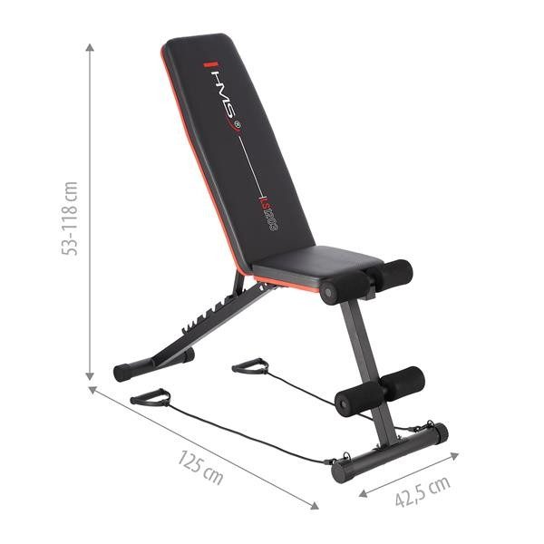 BANCA MULTIFUNCTIONALA LS1203 BARBELL HMS [3]