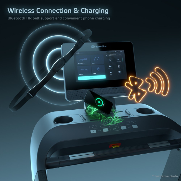 Banda de alergare electrica inSPORTline ZenRun 300 [10]