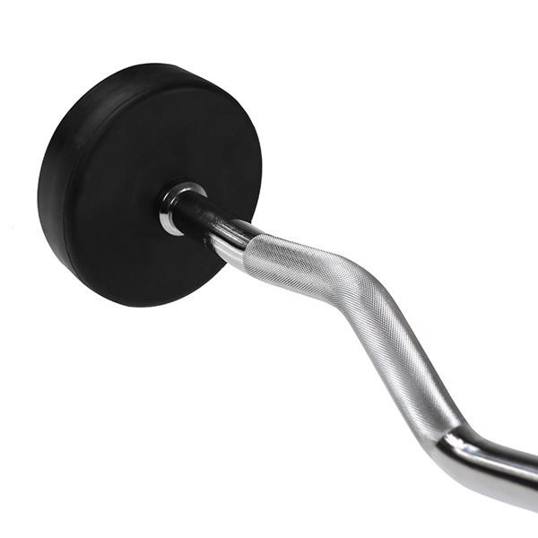 Bara de haltere curbata cu greutate fixa de 40kg HMS GSL-40 [3]