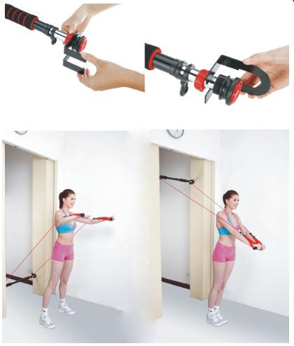 Bara de usa inSPORTline cu accesorii [2]