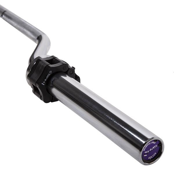 Bara haltera olimpică CURL HMS GOL320 220 cm [4]