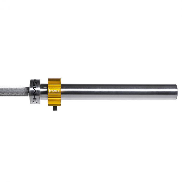 Bara haltera olimpica HMS GO1100 220cm/50mm [8]