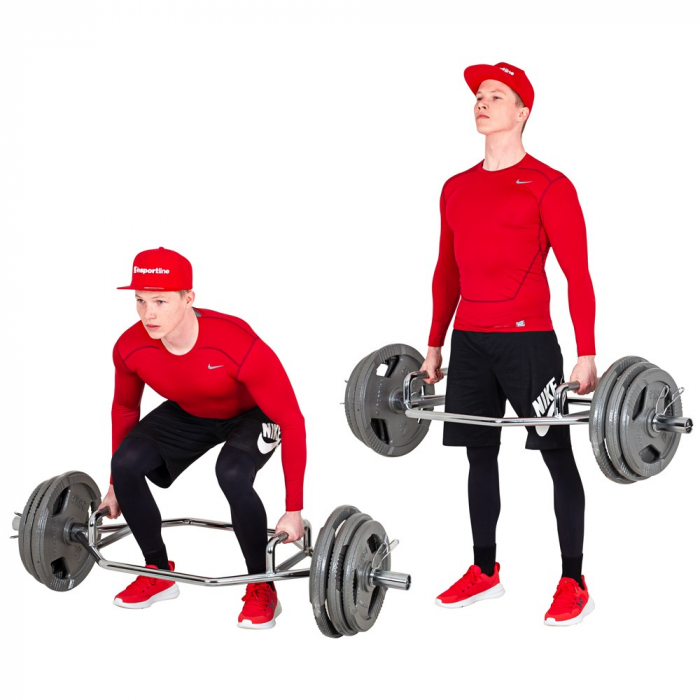 Bara Hexagonala Olimpica inSPORTline Dedlif [3]