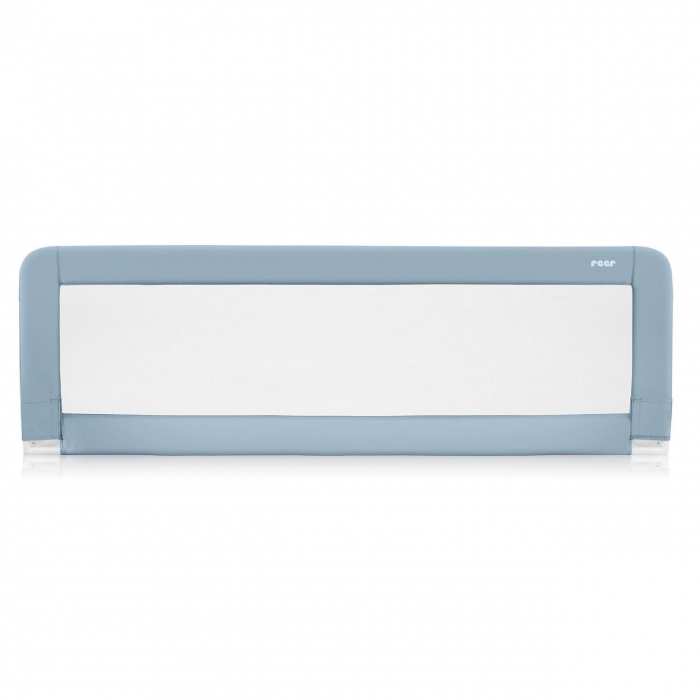 Bariera protectie anticadere pat copii, lungime 150 cm, albastru-gri, Reer Sleep'n Keep XL 45111 [10]