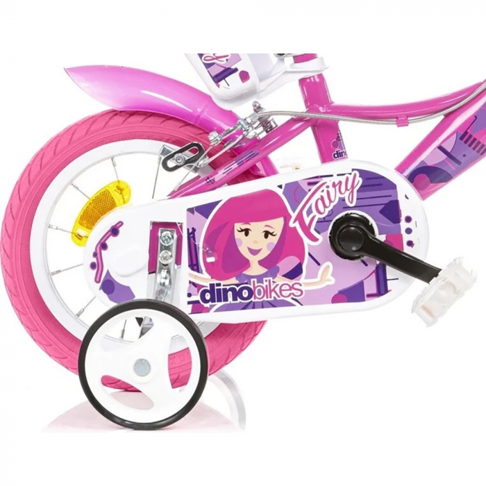Bicicleta copii Dino Bikes 12' Fairy roz [6]
