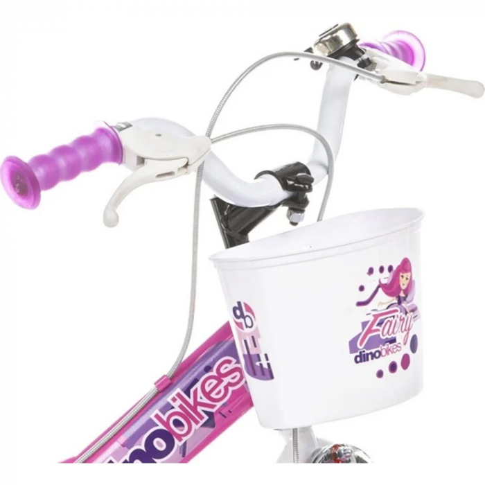 Bicicleta copii Dino Bikes 12' Fairy roz [4]