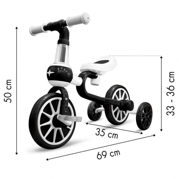 Bicicleta cu roti ajutatoare Ecotoys LC-V1311 [3]