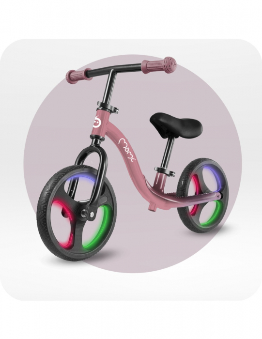 Bicicleta fara pedale cu roti led Momi Isoka [6]
