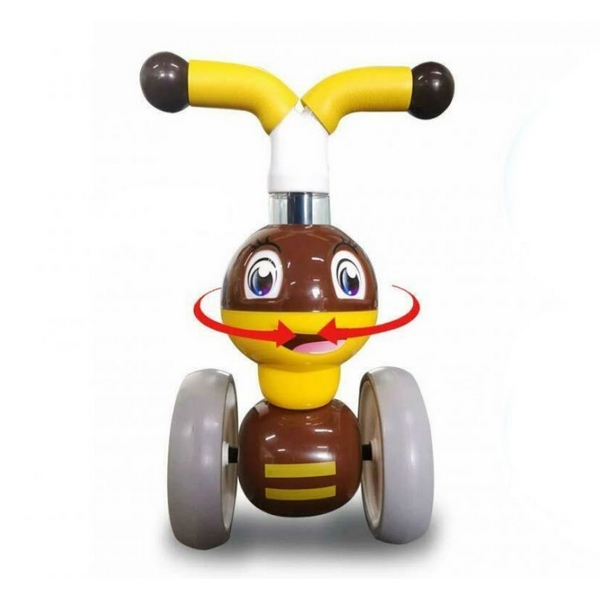 Bicicleta fara pedale Ecotoys Albinuta LC-V1308 - Galben [5]