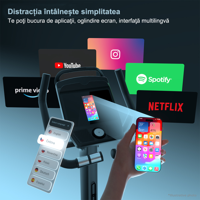 Bicicleta fitness inSPORTline ZenBike 600 [9]