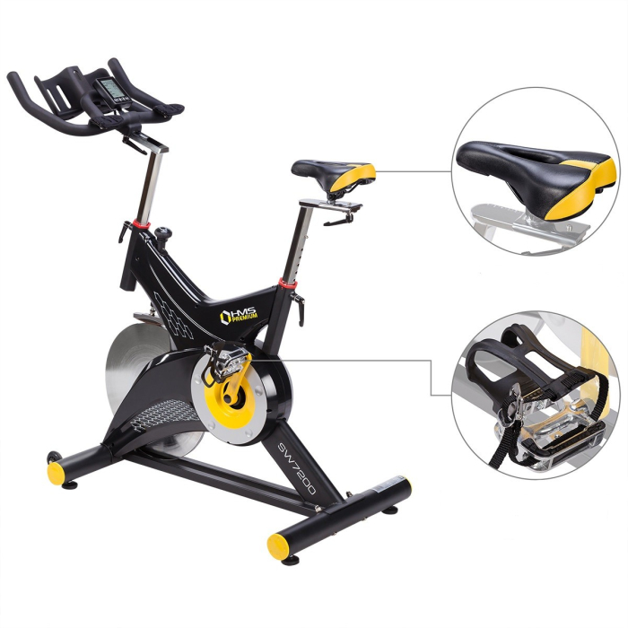 Bicicleta Indoor Cycling HMS PREMIUM SW7200 [10]