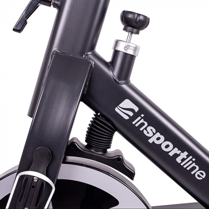 Bicicleta indoor cycling inSPORTline Airin/negru-gri [9]
