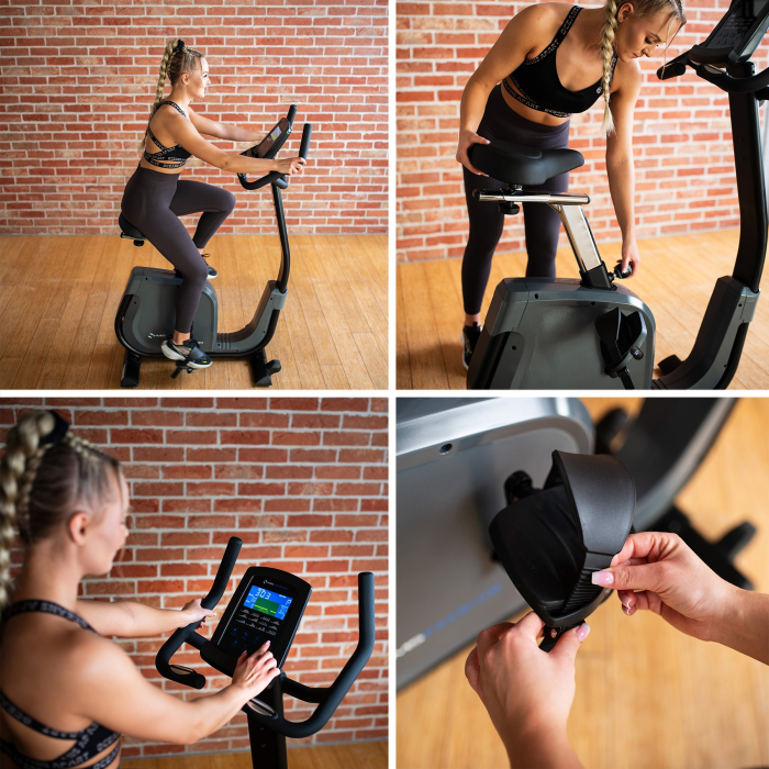 Bicicleta magnetica cu generator HMS Premium M1815 [11]