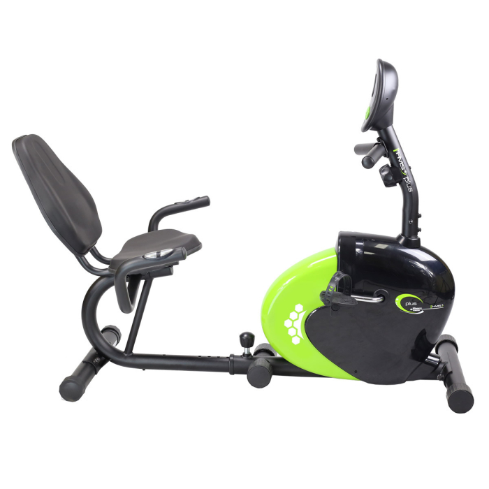 Bicicleta Magnetica Recumbent HMS R9259 PLUS, negru-verde [3]
